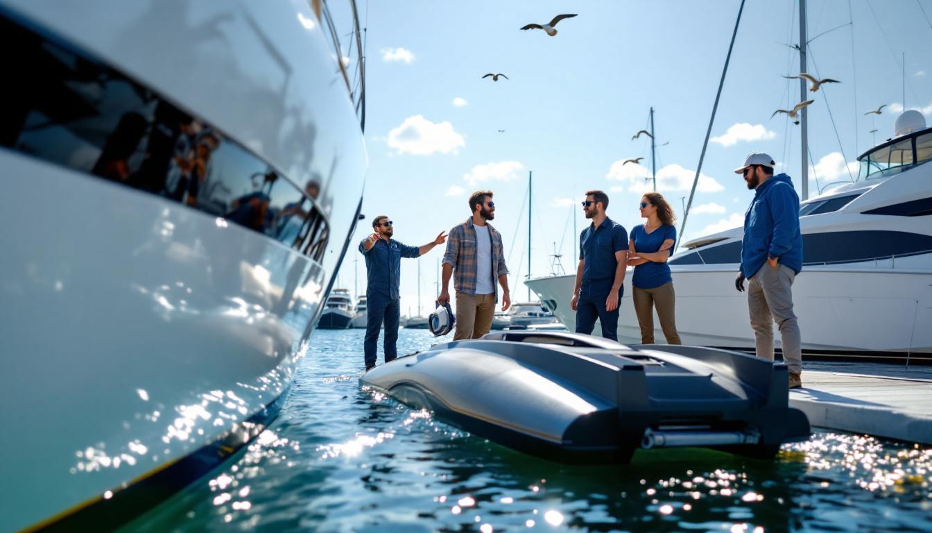 scopri il nuovo propulsore marino a 360° che riduce la resistenza sulle imbarcazioni fino al 70%, migliorando efficienza e prestazioni in acqua.